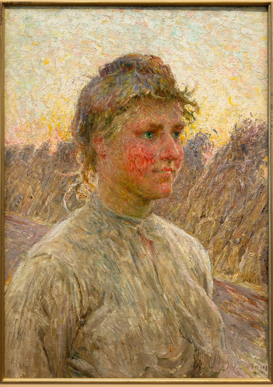 Manželka mladých farmářů od Emile Claus