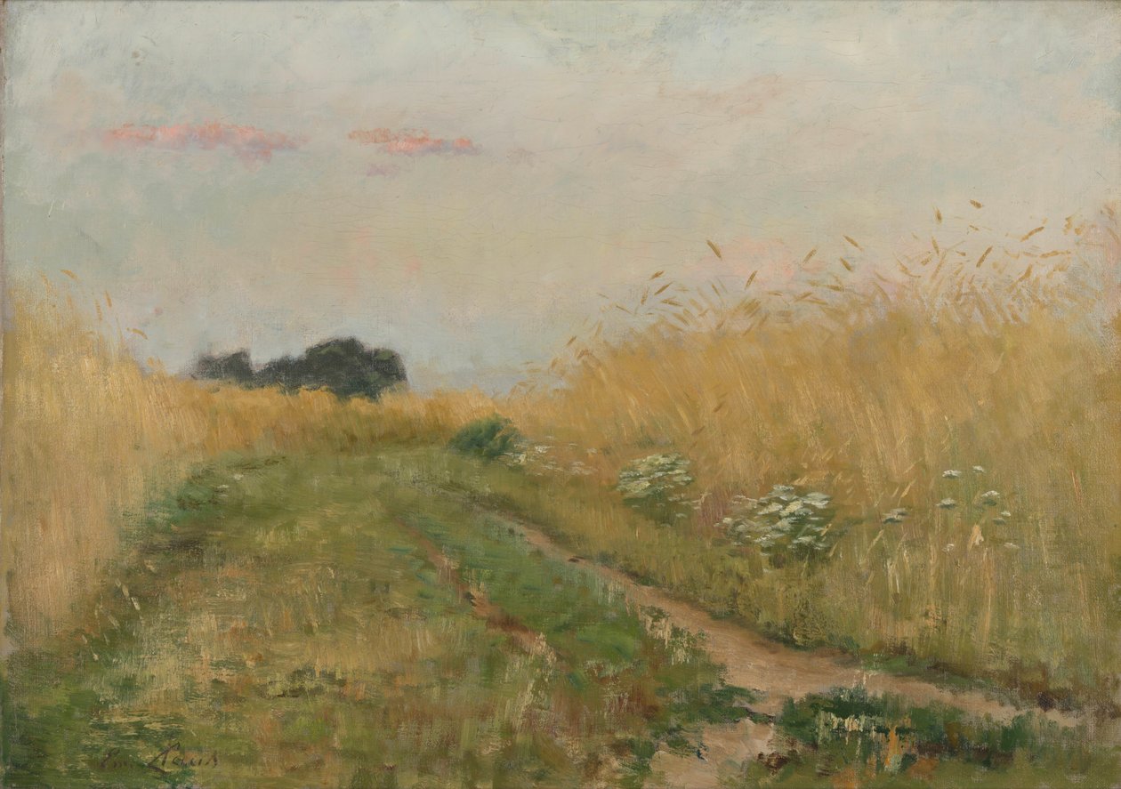 Letní krajina - Obilné pole od Emile Claus