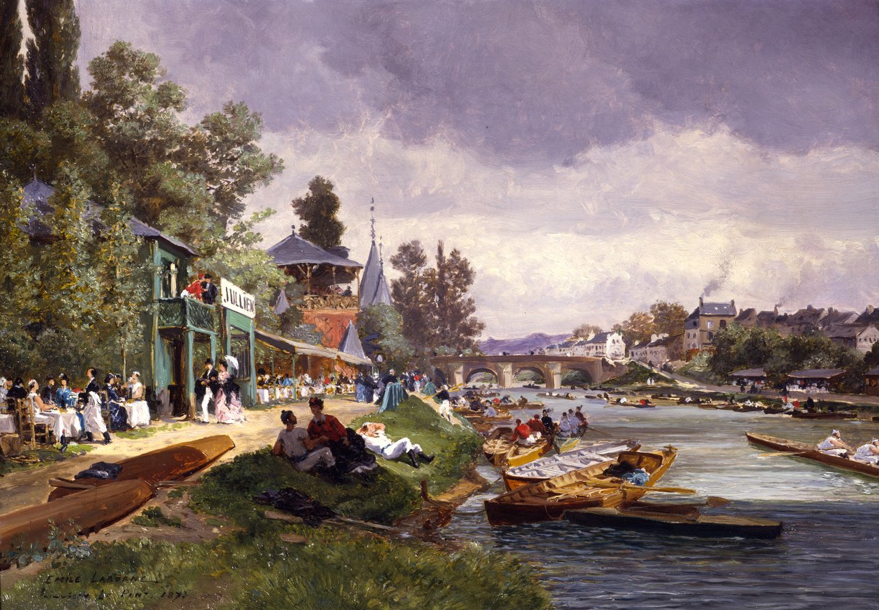Joinville Le Pont, 1873 od Emile Edme Laborne
