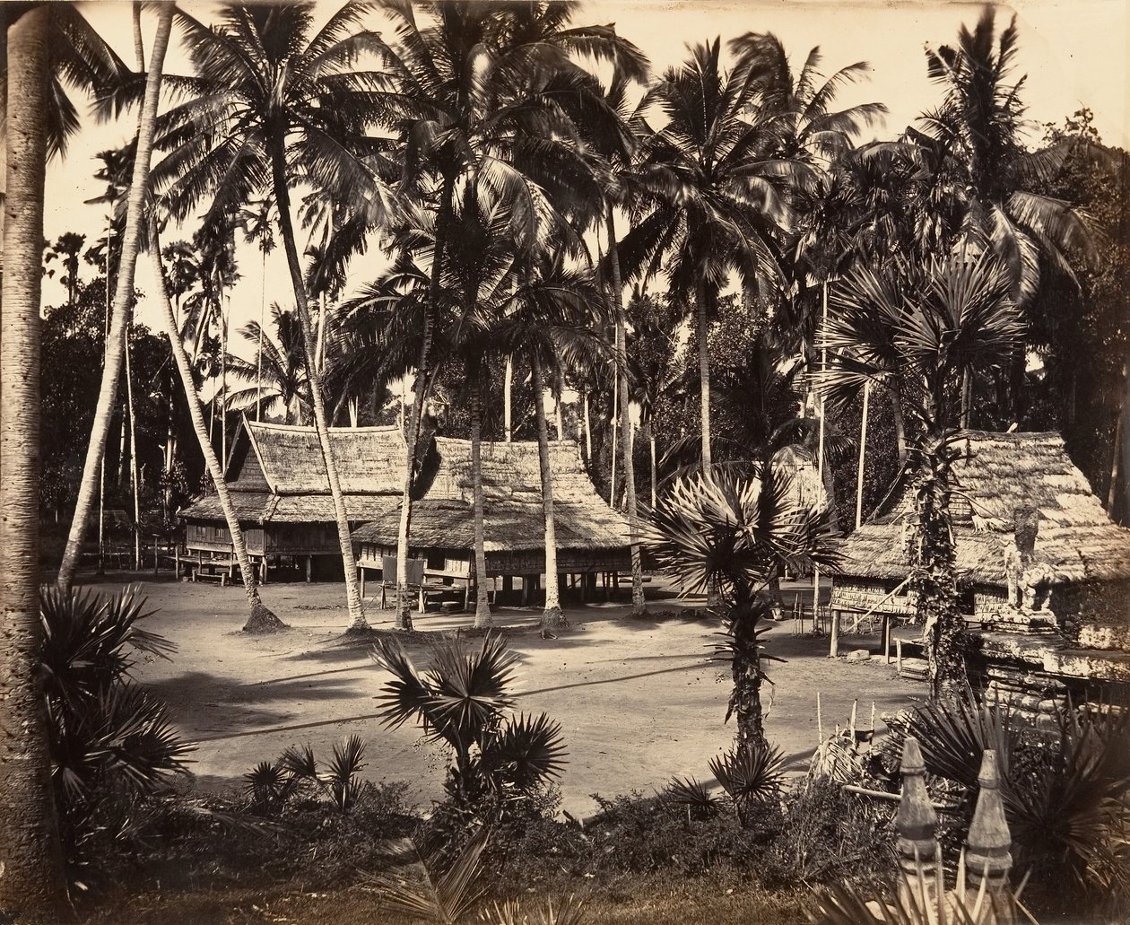Bonzerie z Velké pagody, 1866. od Emile Gsell