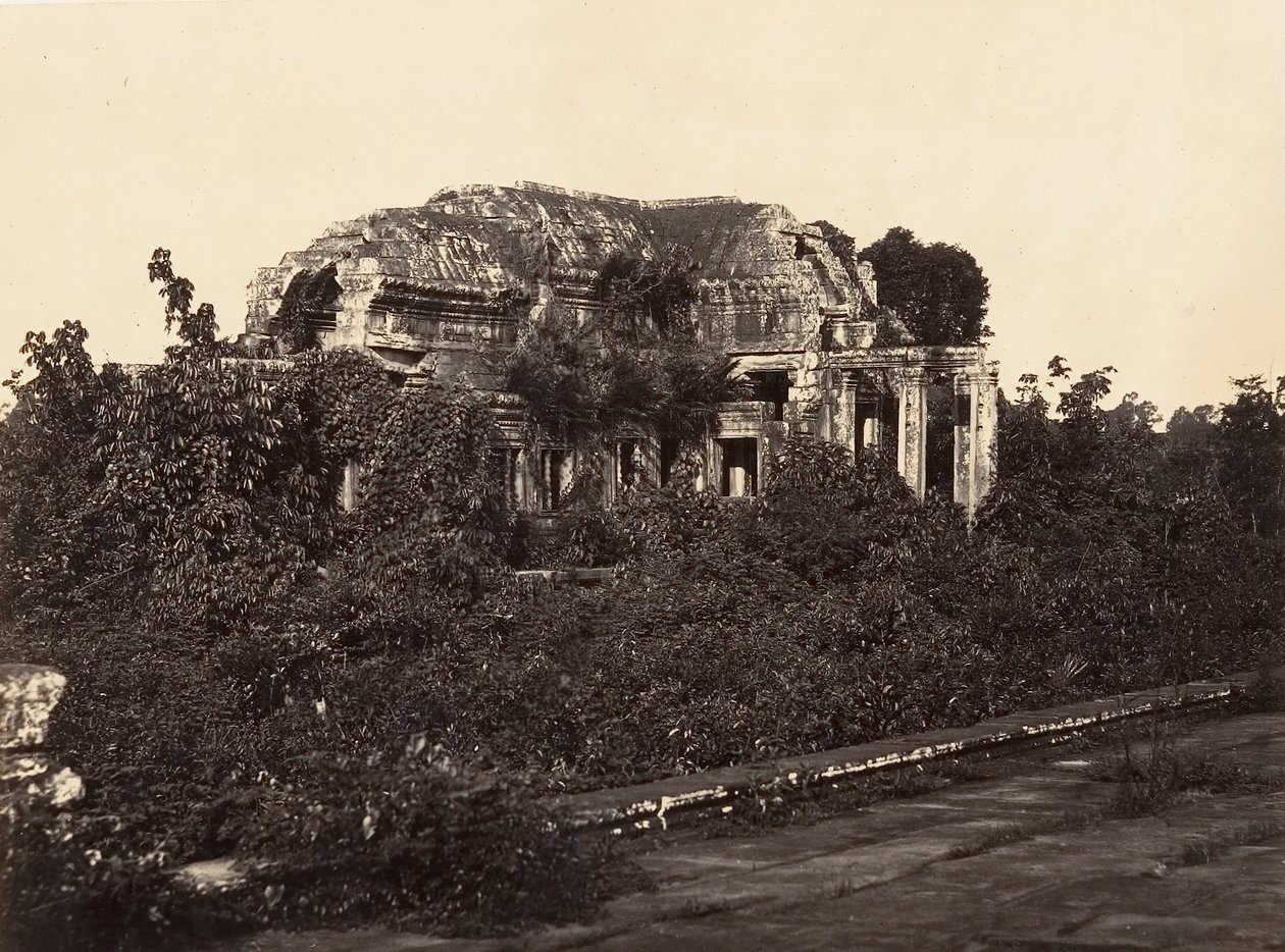 Velká pagoda - jižní vnější edikula, 1866. od Emile Gsell
