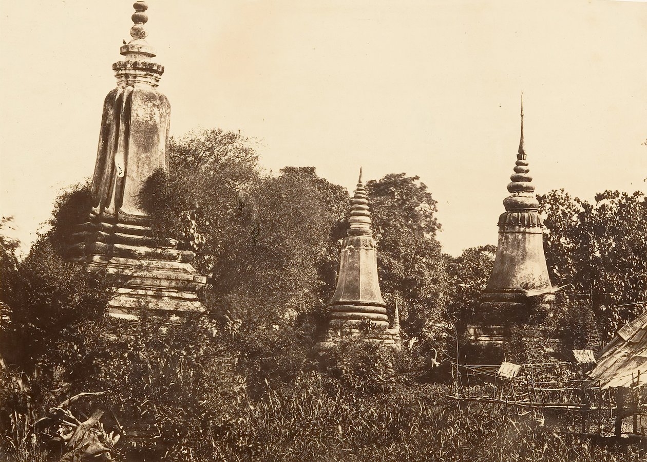Nam-Vian - Hrobky, 1866. od Emile Gsell