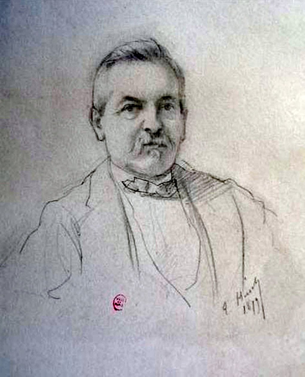 Félix Roguet (1823-1888) (A05) od Emile Hirsch