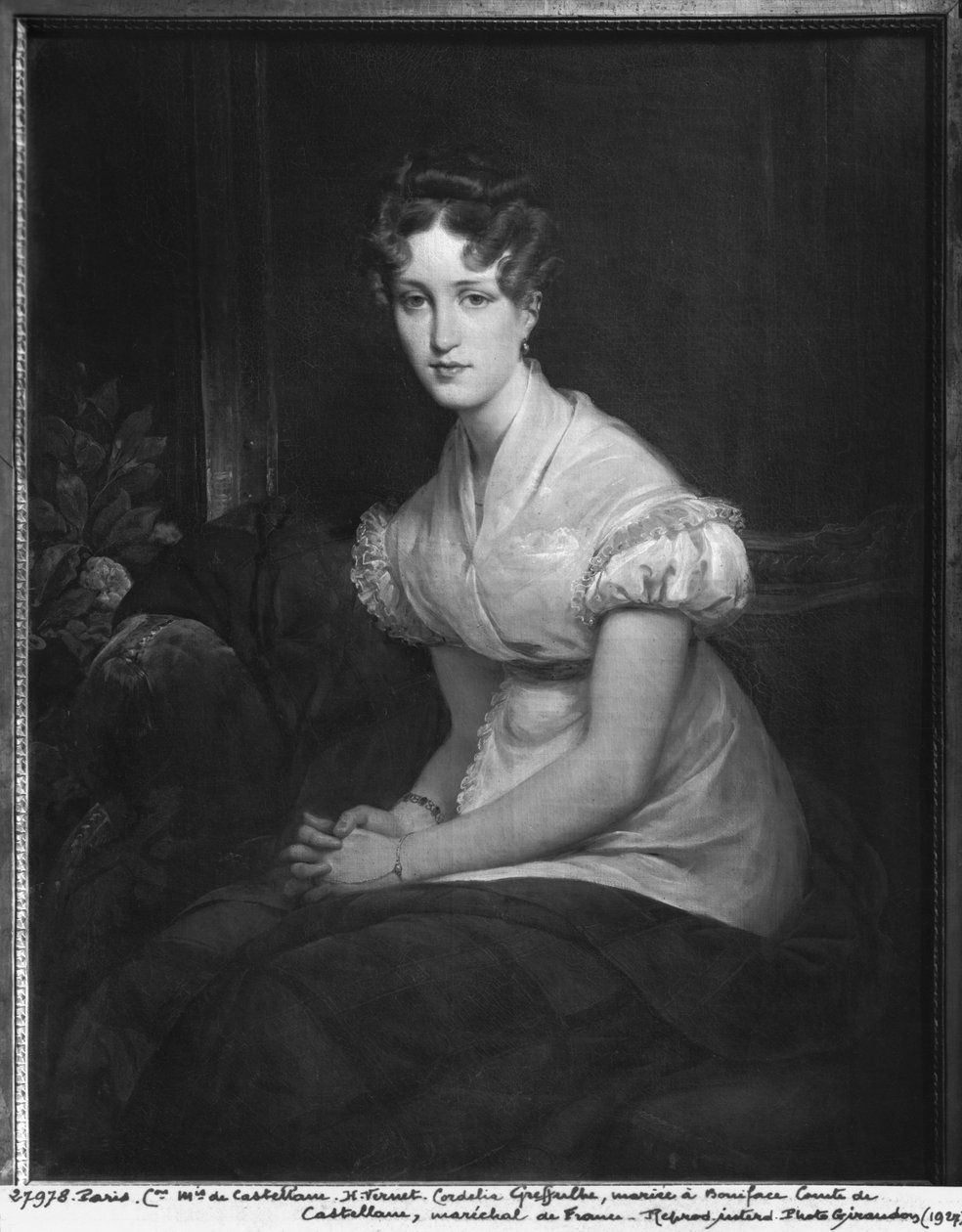 Cordelie Greffulhe od Emile Jean Horace Vernet