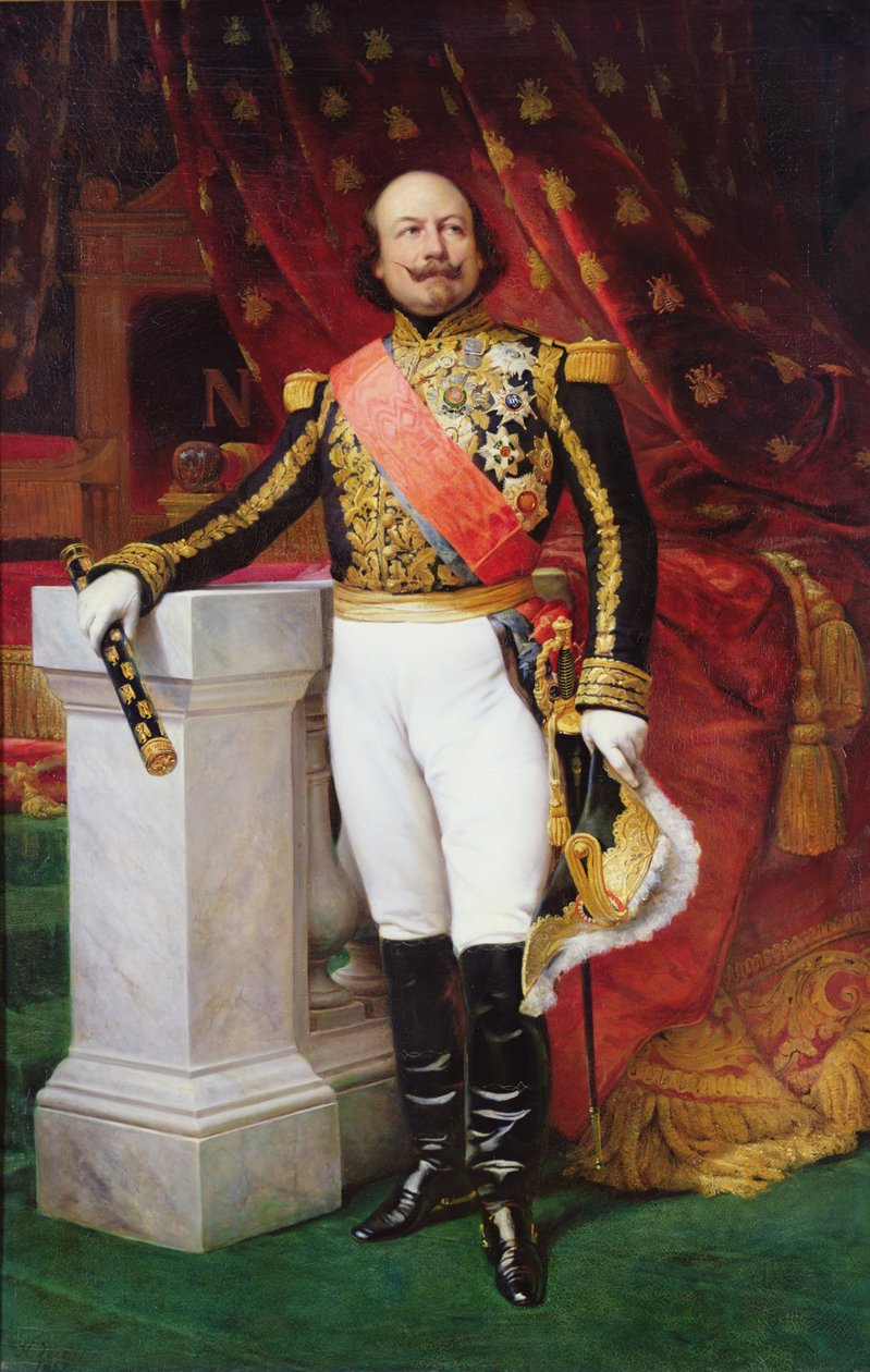 Francois jistý de Canrobert (1809 - 1895), Marshal Empire od Emile Jean Horace Vernet