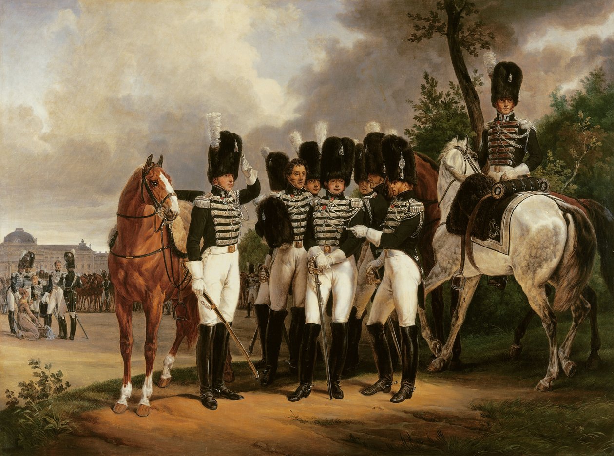 Portrét generála markýze de Talhout-Roy, 1818-19 od Emile Jean Horace Vernet