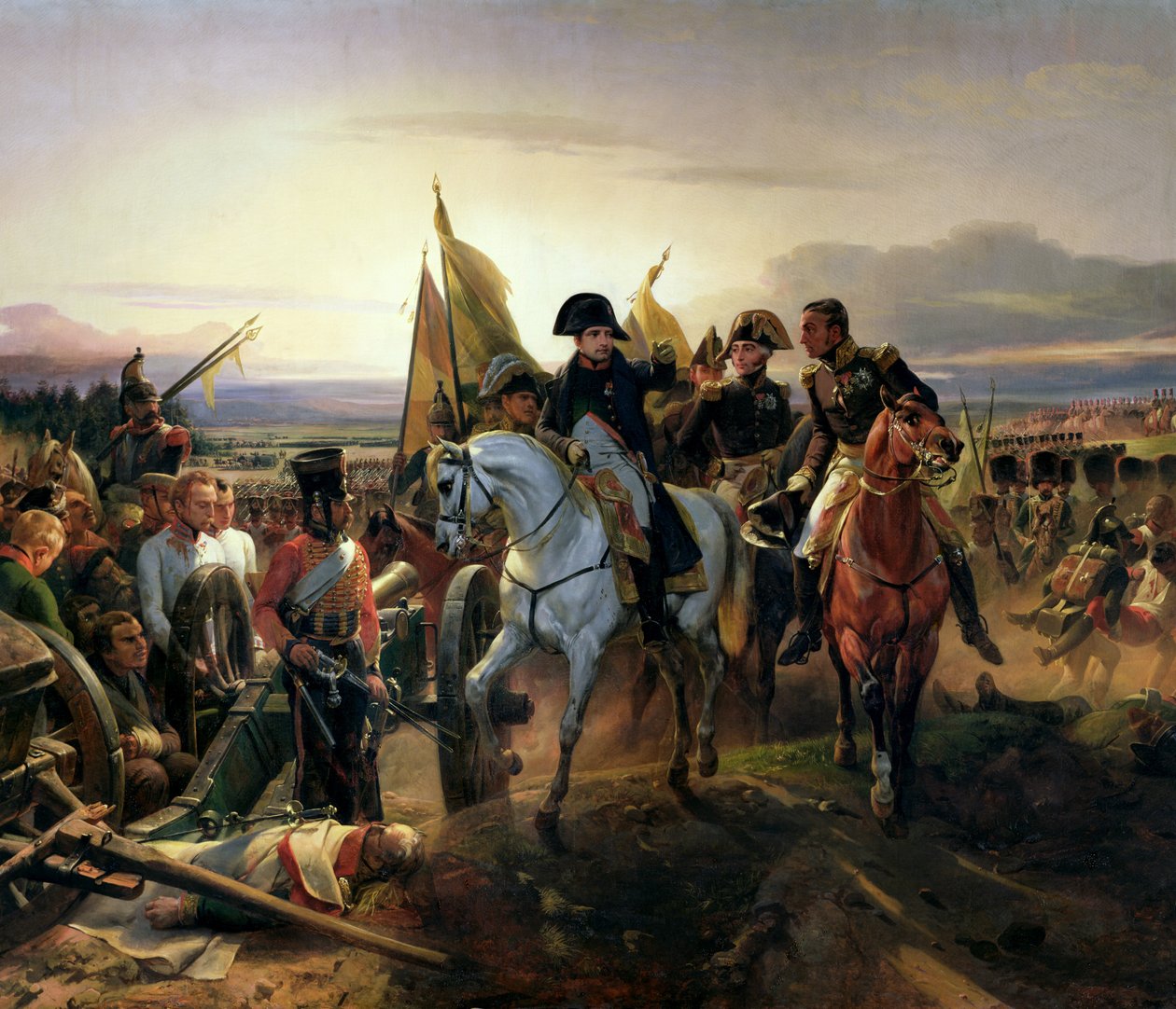 Bitva u Friedlandu, 14. června 1807 od Emile Jean Horace Vernet