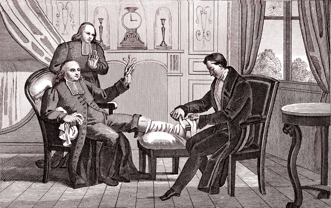 Dna a pavouk, Fable od La Fontaine od Emile Joseph Alexandre Gouget