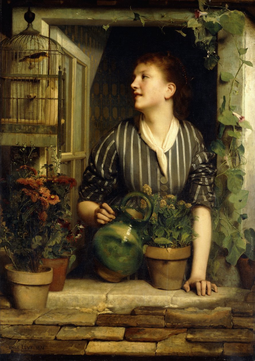 Morning Glories, 1874 od Emile Levy