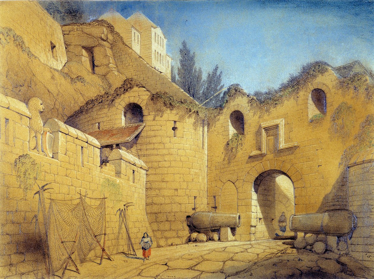 Mont St Michel od Emila Sagota - sbírka Muzea Avranches od Emile Sagot