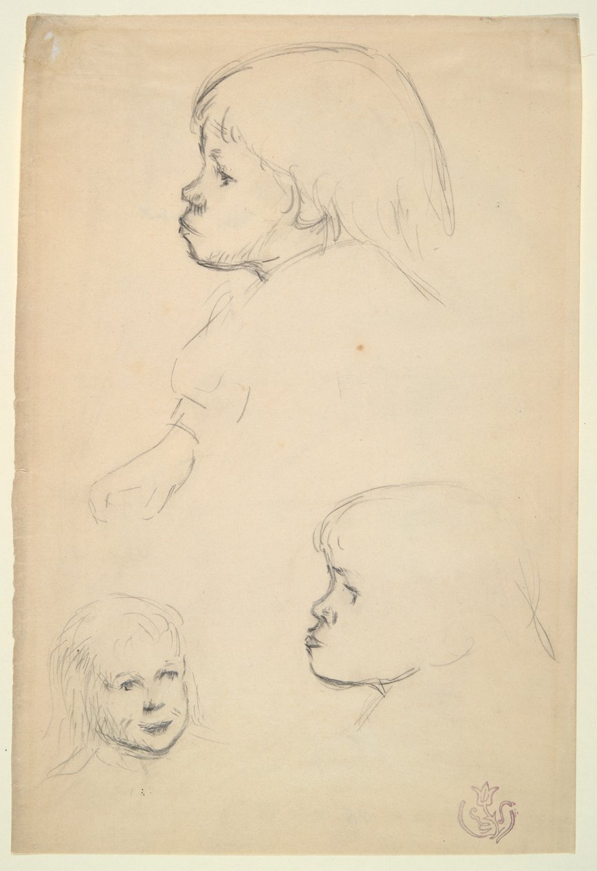 Studie dítěte od Emile Schuffenecker