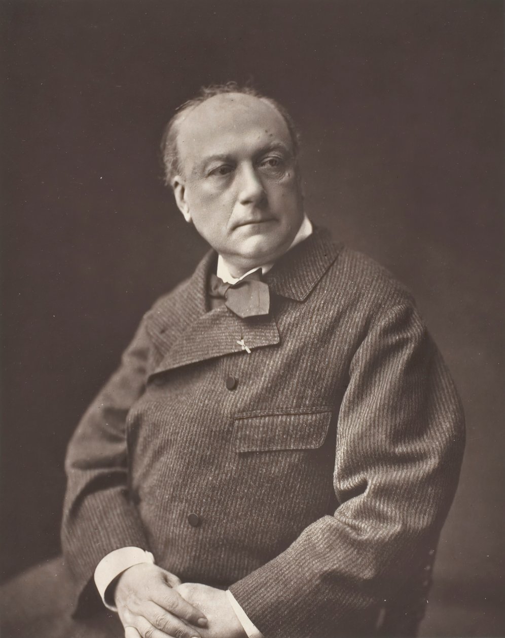 Théodore de Banville , [francouzský básník a spisovatel], c. 1876. od Emile Tourtin