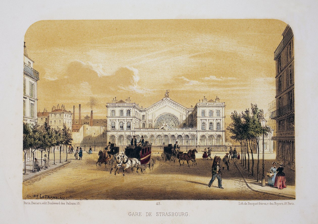 Nádraží Štrasburk (nyní Gare de l