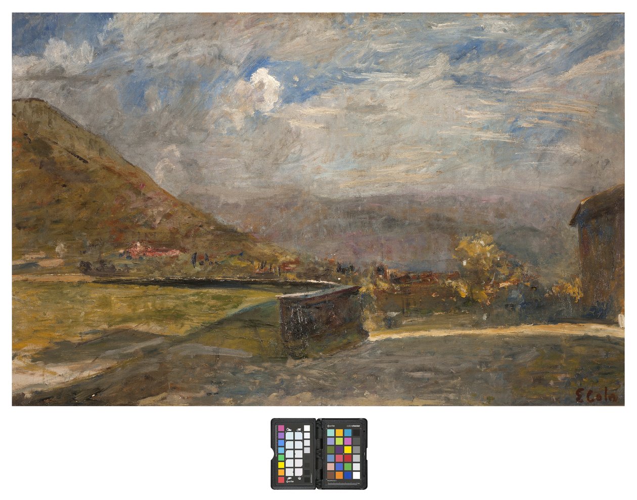 Hills v Brianze, 1915-20 od Emilio Gola