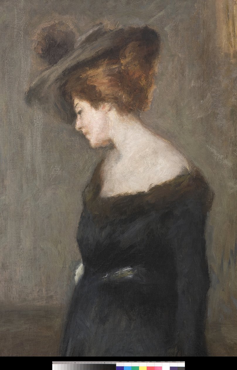 Portrét dámy, 1903 (detail 3496727) od Emilio Gola
