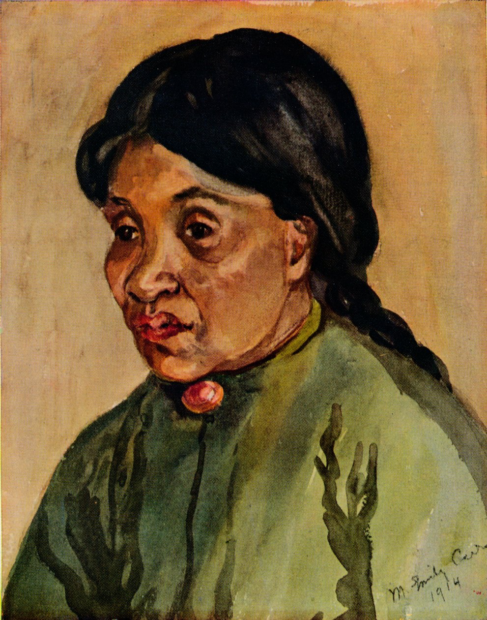 Ilustrace od Klee Wyck, 1914 od Emily Carr