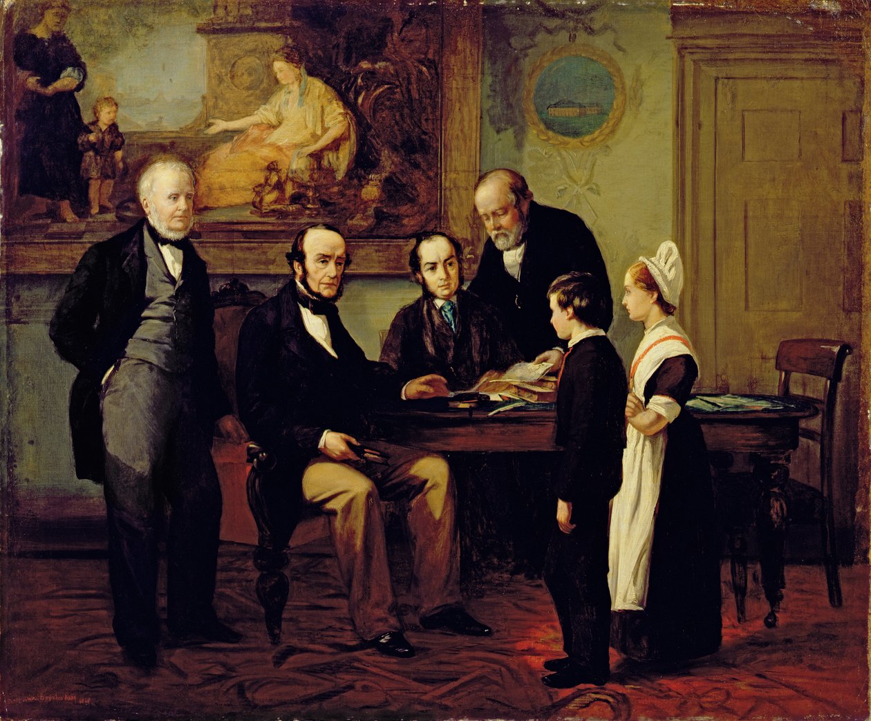 Odcházení, 1868 od Emma Brownlow
