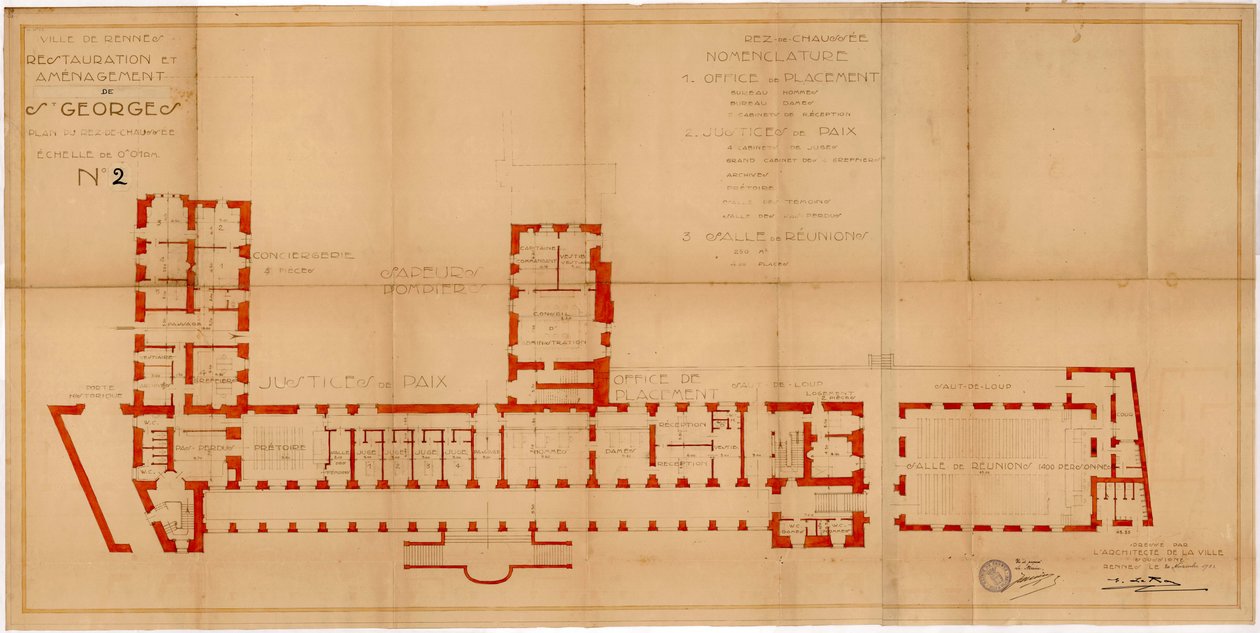 Palác svatého Jiří od Emmanuel le Ray