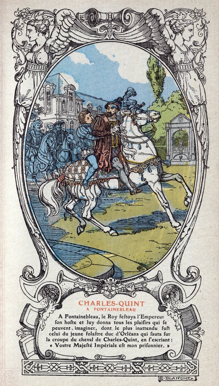 Král Karel V. (Charles V od Emmanuel Blanche