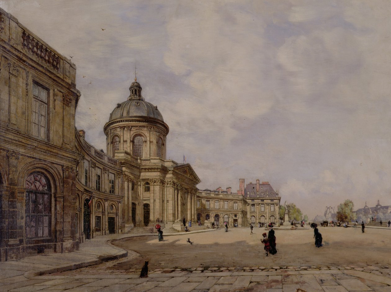 Francouzský institut, Paříž od Emmanuel Lansyer