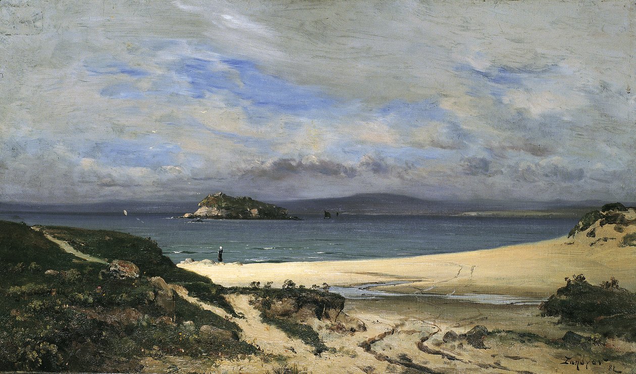 Saint-Jean, poblíž Treboul od Emmanuel Lansyer