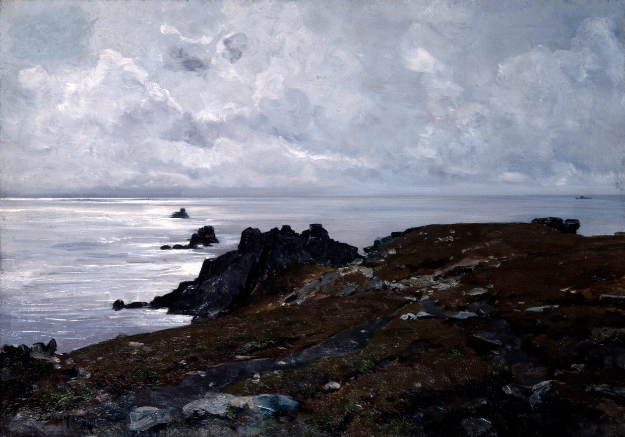 Bod silného proudu, 1884. od Emmanuel Lansyer
