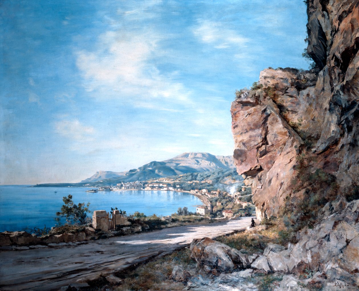 Zátoka míru, 1893 od Emmanuel Lansyer