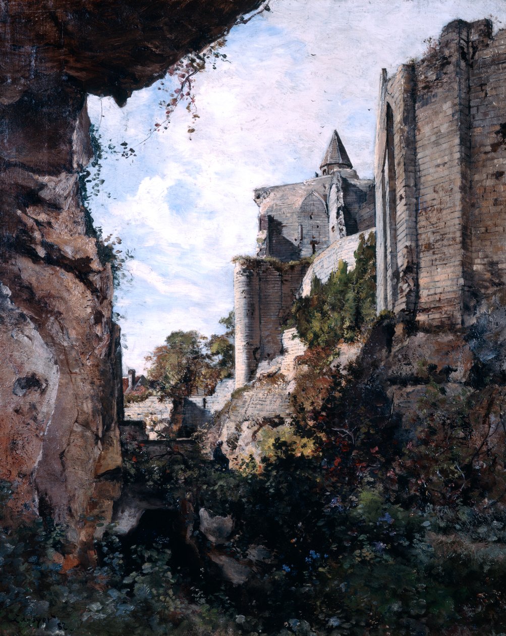 Hrad, 1882 od Emmanuel Lansyer