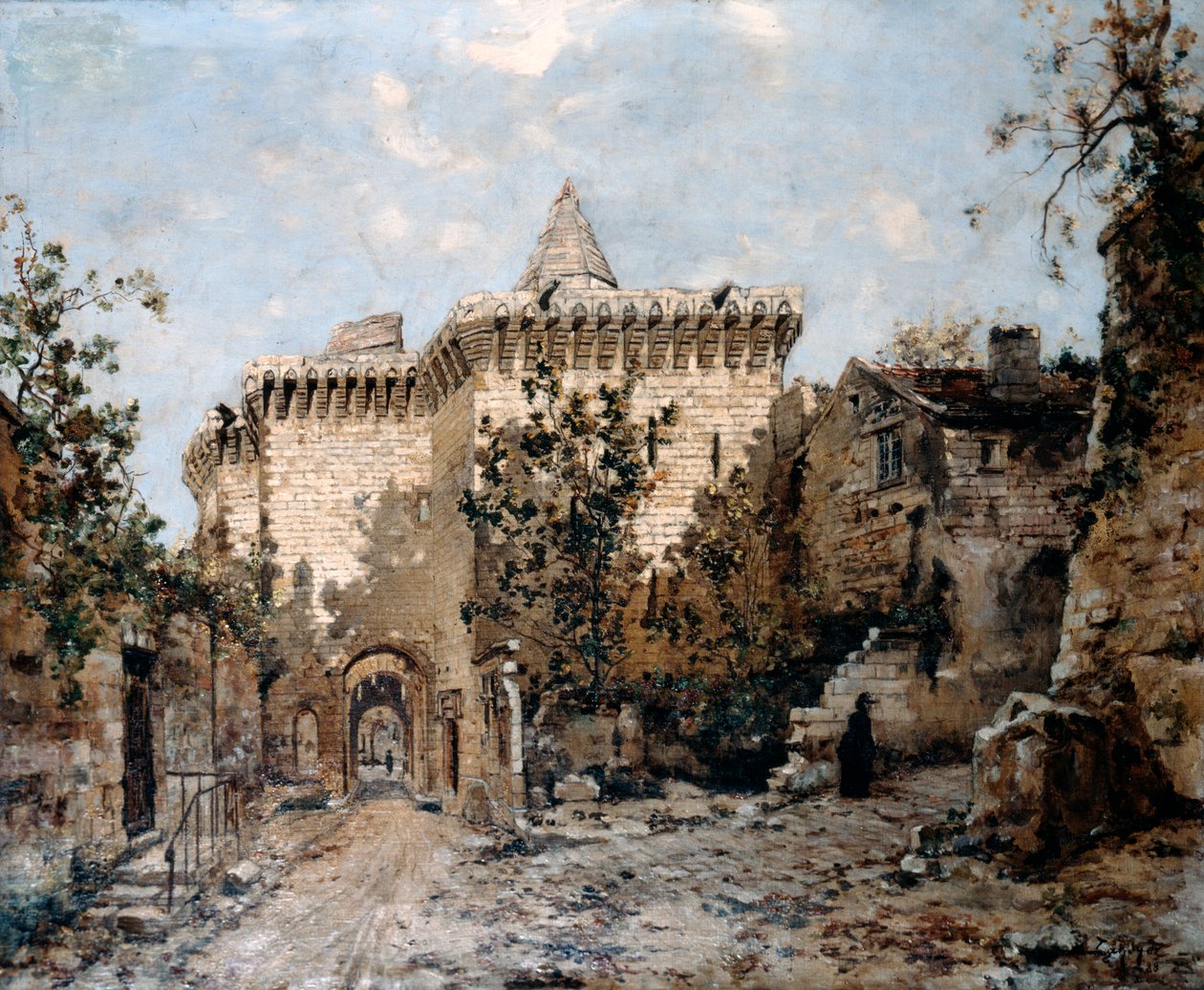 Dveře Cordelières a zámku, 1891 od Emmanuel Lansyer