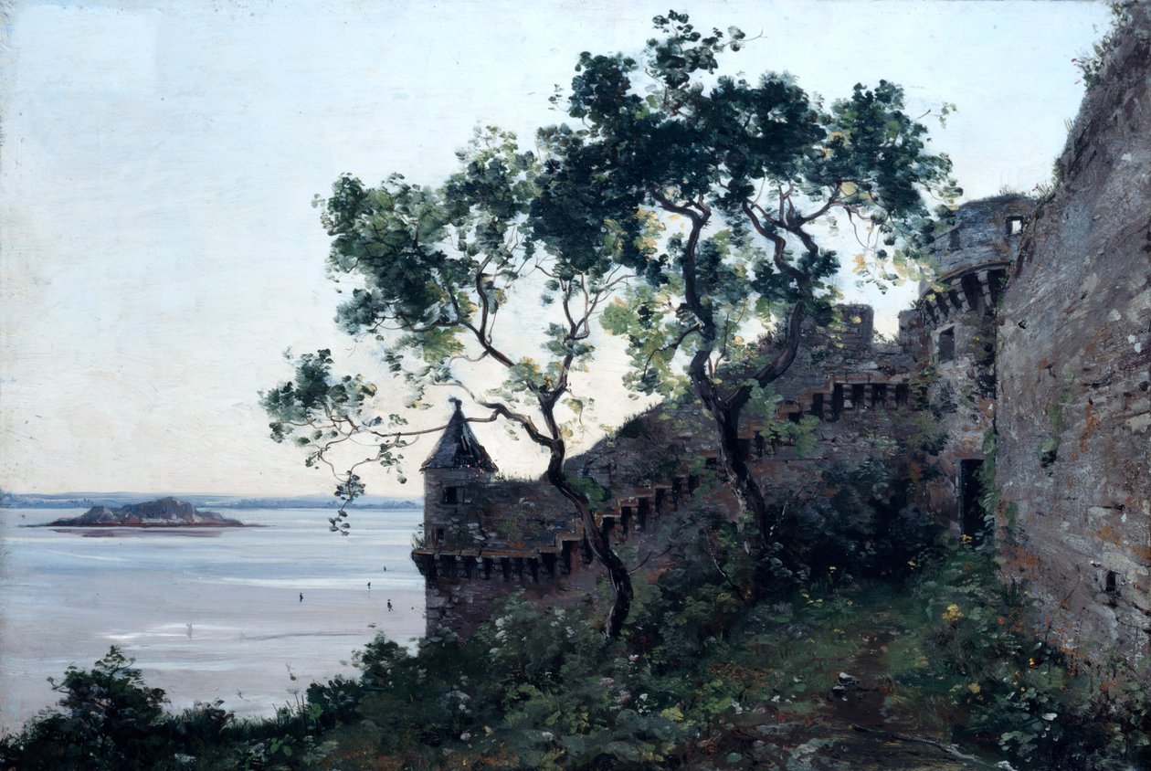 Strážná věž, 1880 od Emmanuel Lansyer
