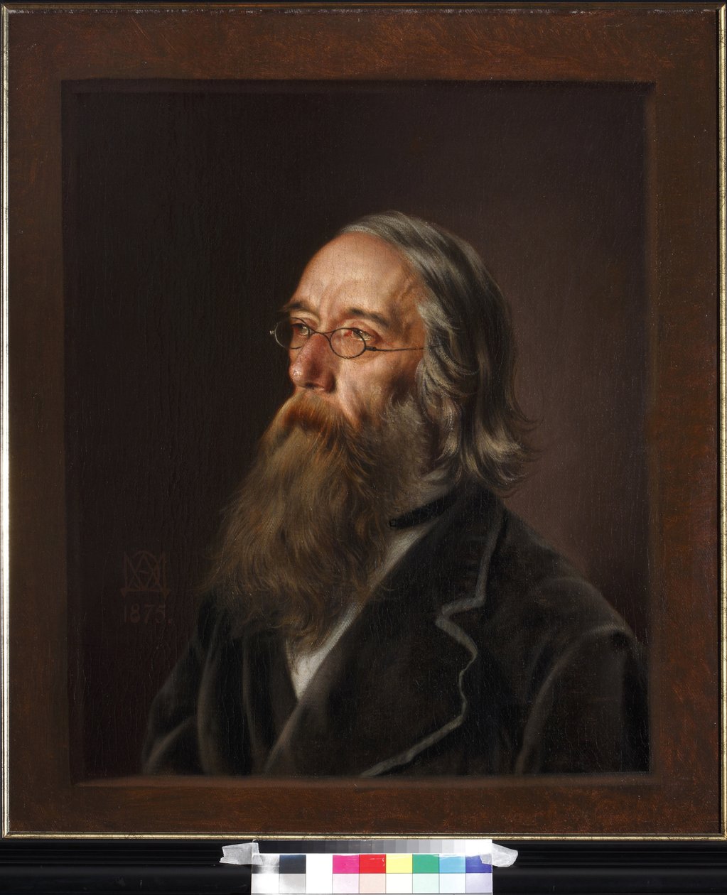 Portrét Vasilije Alexejeviče Jelagina (Elaguine) (1818-1879) par Dmitriev-Mamonov, Emmanuil Alexandrovič (1824-1880). Olej na plátně od Emmanuil Alexandrovich Dmitriev Mamonov