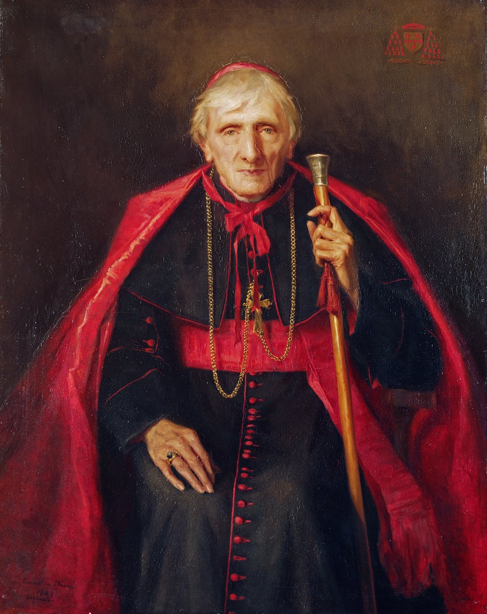 Portrét Johna Henryho Newmana (1801-1890) 1889 od Emmeline Deane