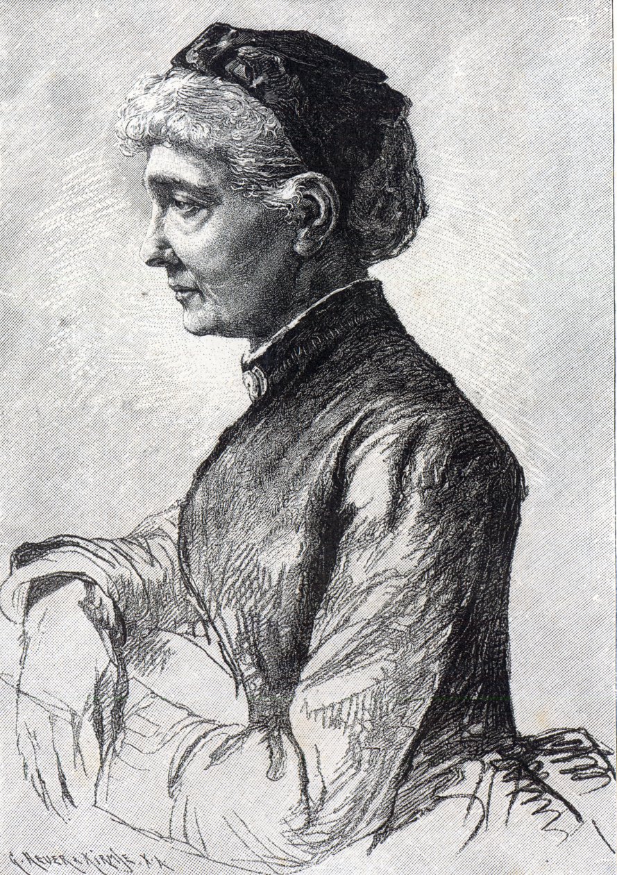 „Studie ženy“, 1893 od Empress Frederick of Germany