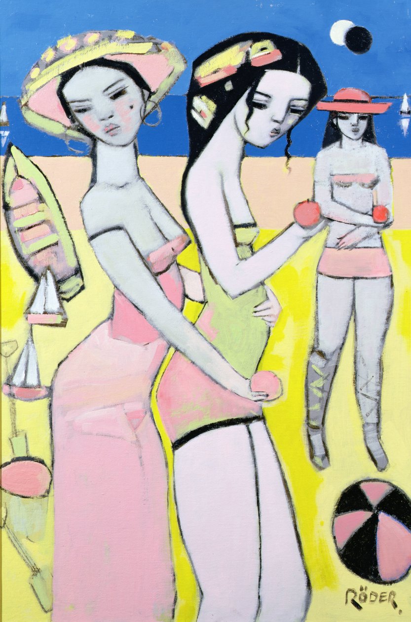 Částečné zatmění, 2007 (olej na plátně) od Endre Roder