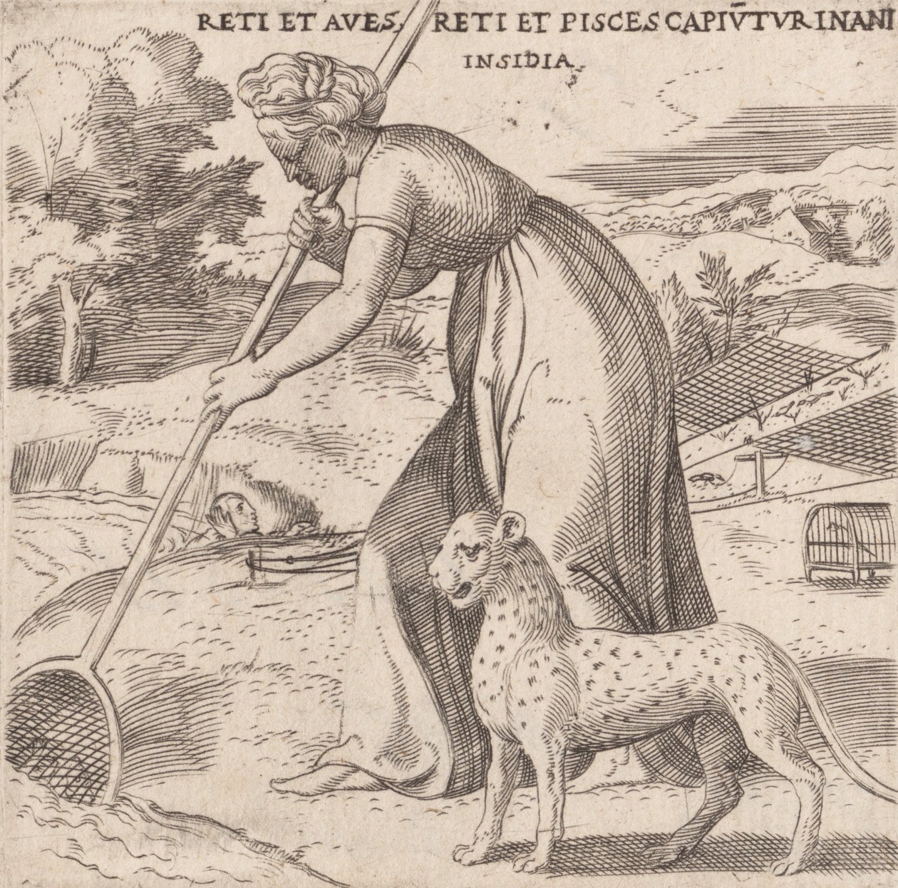 Uvěznění, ca. 1545-50. od Enea Vico