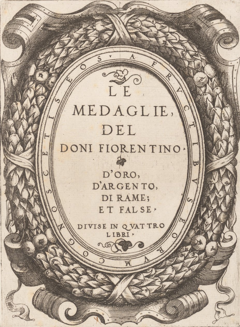 Titulní deska: Florentine Doni Medals, ca. 1548. od Enea Vico