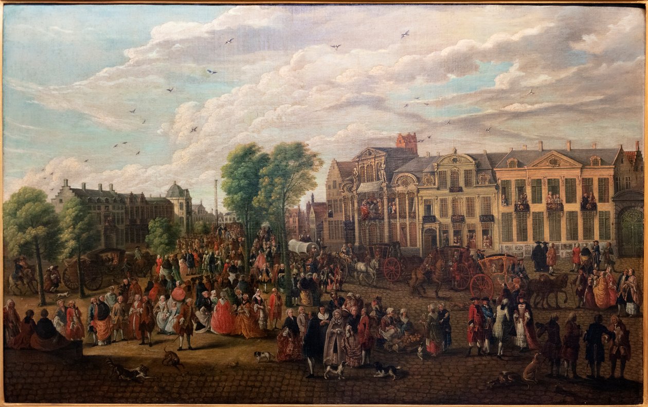 Pohled na město Gent (De Kouter) od Engelbert van Siclers