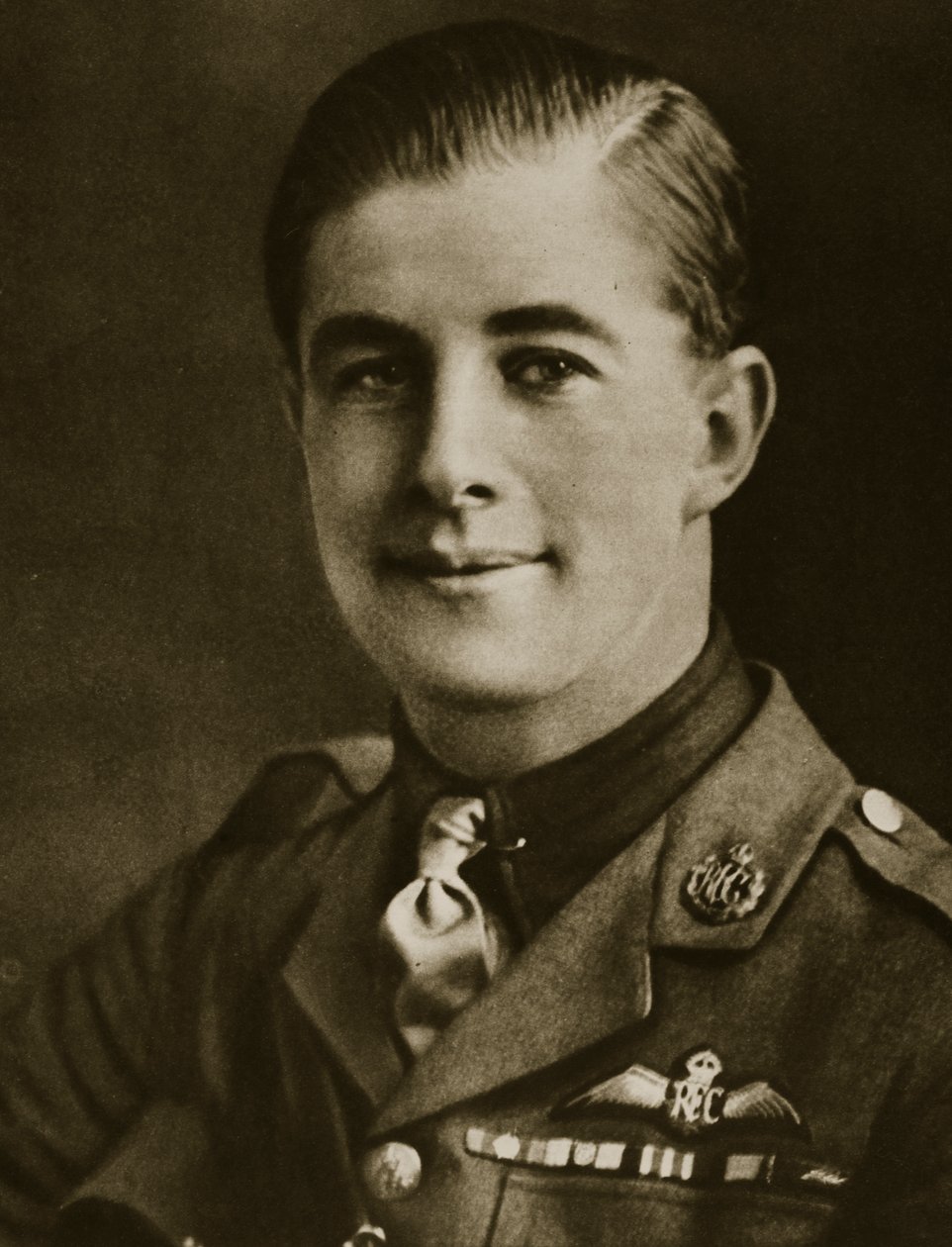 Veterán ve třiadvaceti, kolem roku 1918 (hlubotisk) od English Photographer