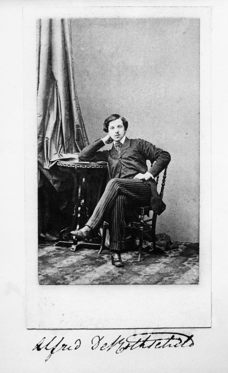 Alfred de Rothschild, kolem 60. let 19. století od English Photographer