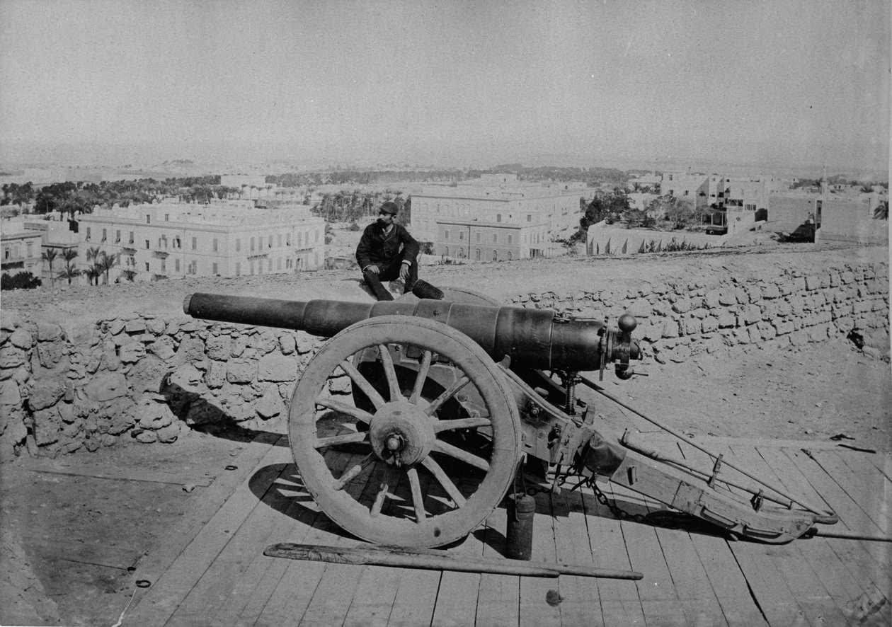 Dělostřelectvo, kolem 1880-83 od English Photographer