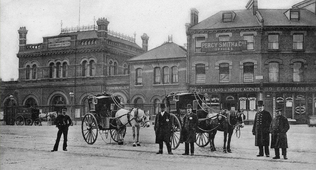 Stanice Canonbury, Islington, asi 1905 od English Photographer