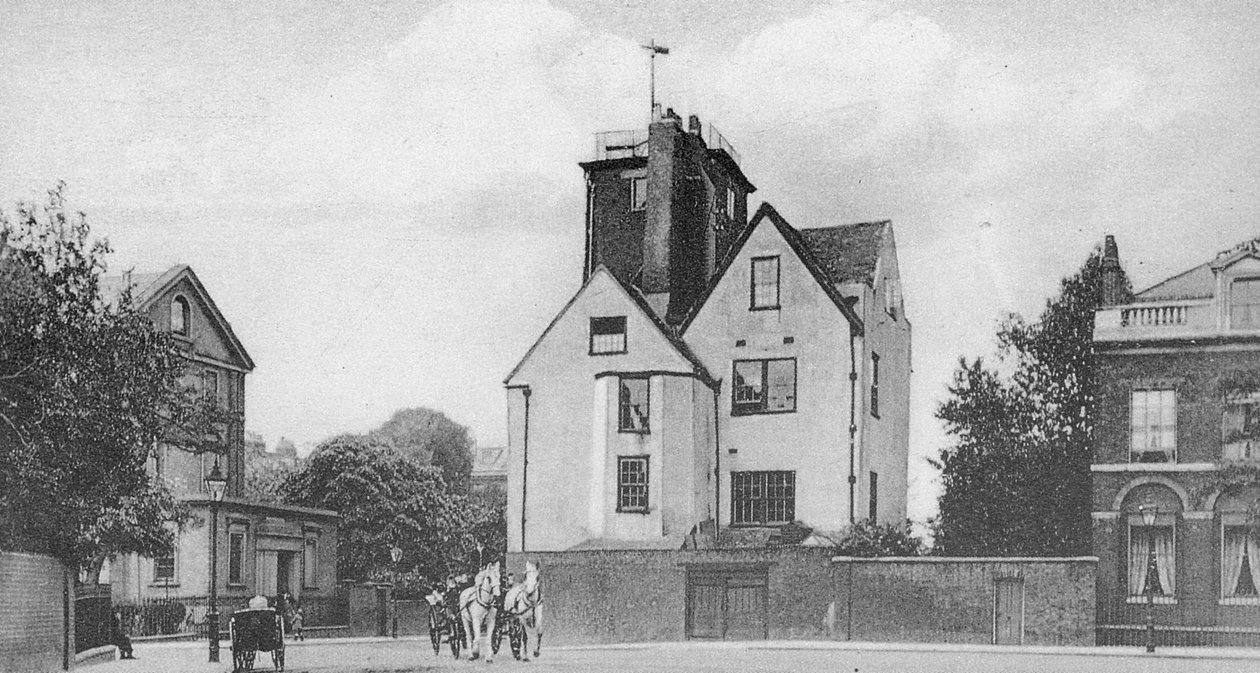 Canonbury Tower, Canonbury Square, Islington, kolem roku 1907 od English Photographer