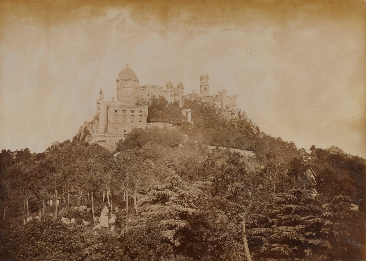 Cintra palác Pena, 1909 od English Photographer