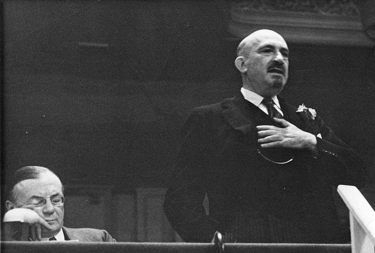 Dr. Chaim Weizmann v Londýně, cca 1938 od English Photographer