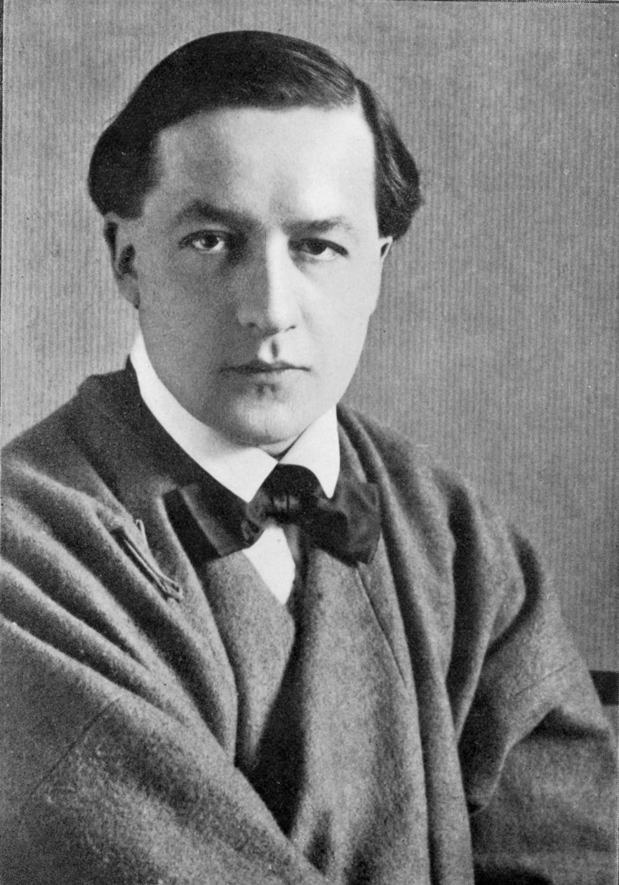 Edmund Dulac, 1915 od English Photographer