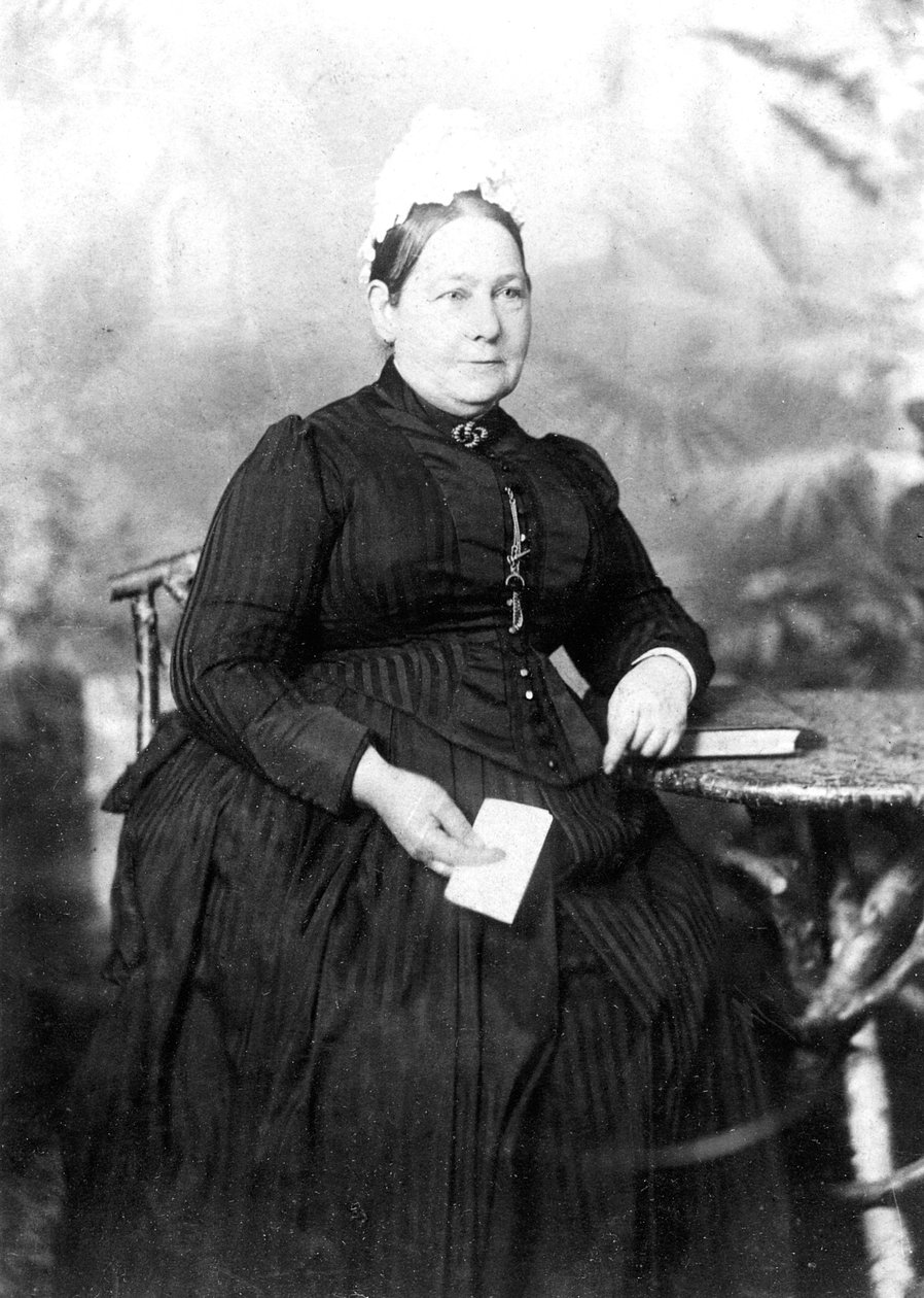 Elizabeth Ann Everest († 1895), chůva Winstona Churchilla (1874-1965) od English Photographer