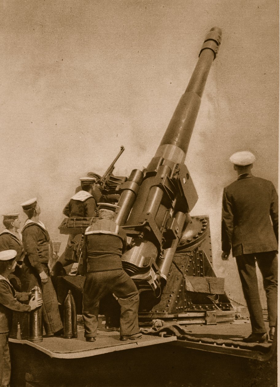 Anglická obrana proti útoku ze vzduchu, 1914-18 od English Photographer