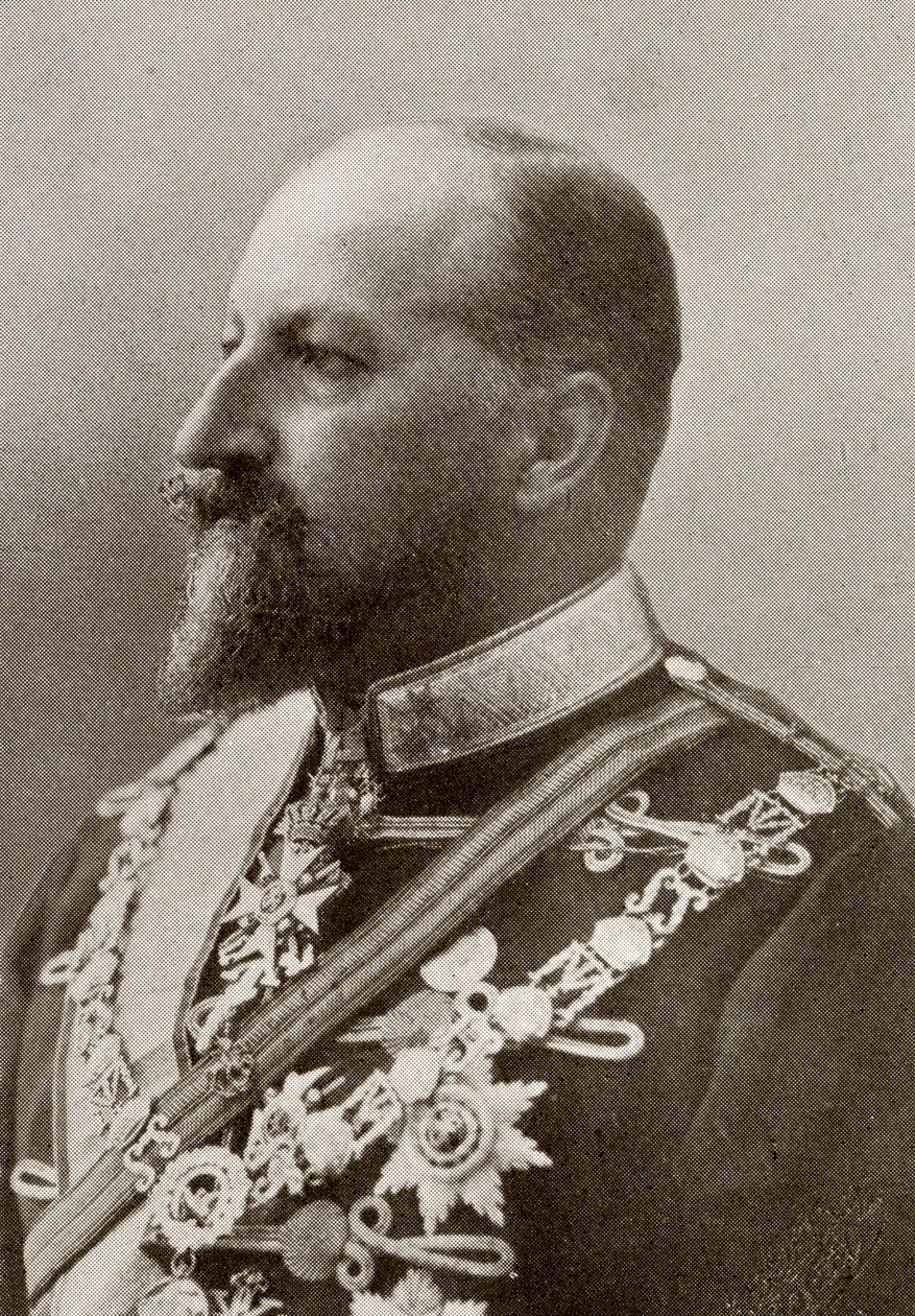 Ferdinand I., bulharský car, z roku 1912, vydáno v Londýně, 1913 od English Photographer