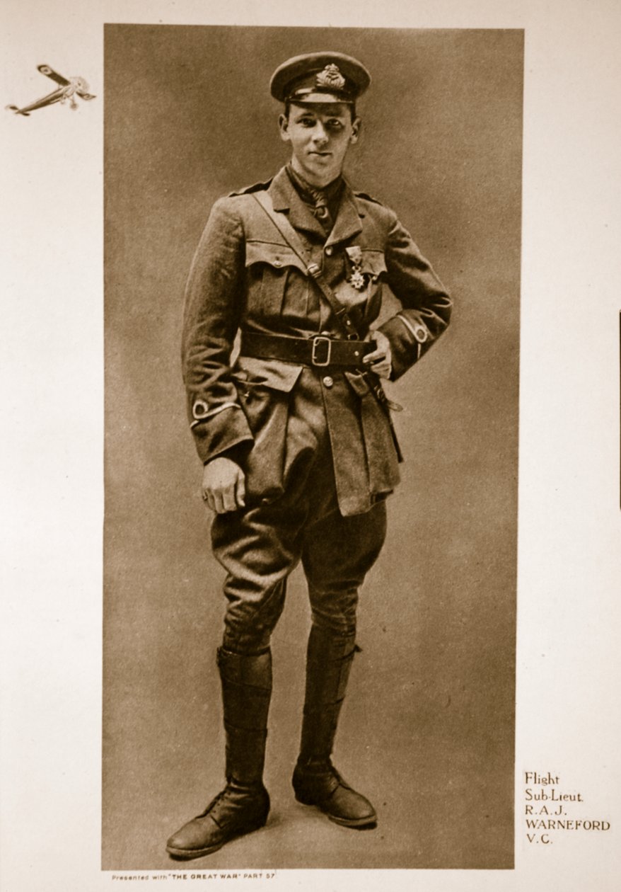 Letecký podporučík R.A.J. Warneford V.C., 1914-19 od English Photographer