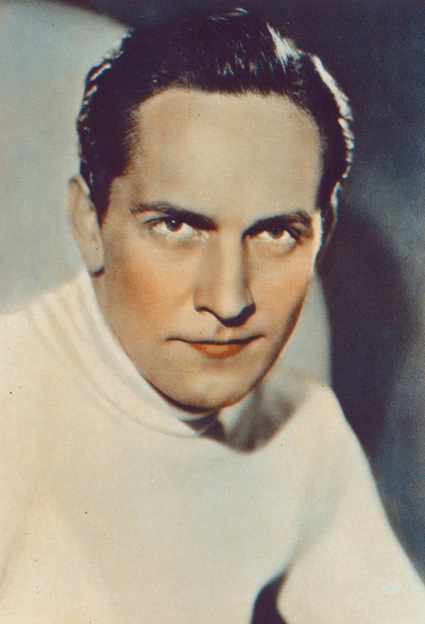 Frederic March, cigaretová karta od English Photographer